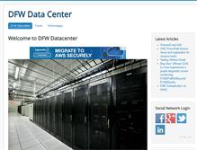 Tablet Screenshot of dfwdatacenter.com